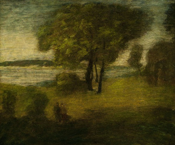 The River (image 1 of 2), between c1884 and c1894. Creator: Albert Pinkham Ryder.