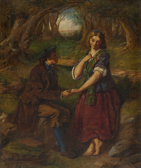 The Proposal, 1876. Creator: Alexander Fraser the Younger.