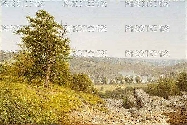 Landscape (image 1 of 2), 1865. Creator: Alexander Helwig Wyant.