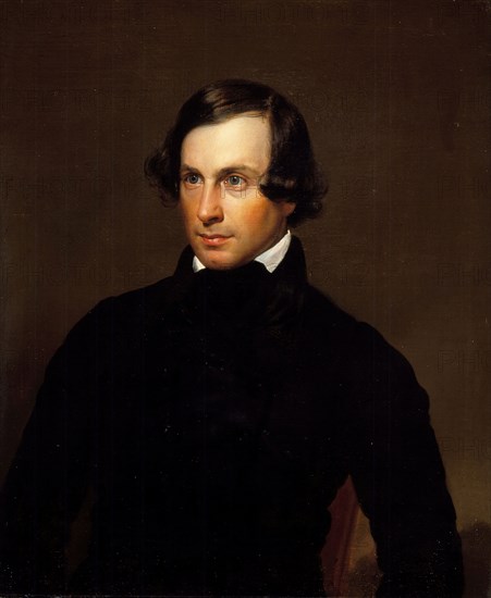 Portrait of Mr. Blodgett, c1840. Creator: Allan Smith.