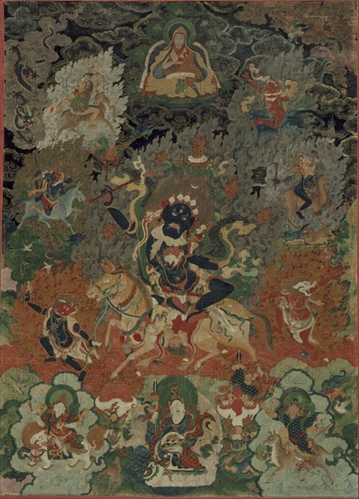 Shri (Palden Lhamo), between c1750 and c1850. Creator: Anon.