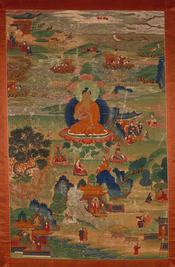 Previous Birth Stories of the Buddha, 17th century. Creator: Anon.