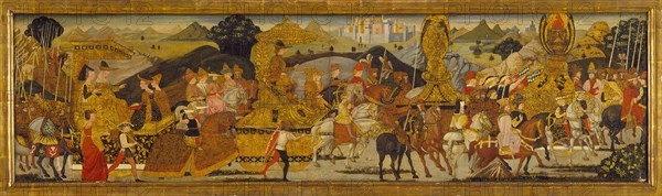 The Triumph of Alexander (image 2 of 2), c1485. Creator: Bernardo di Stefano Rosselli.