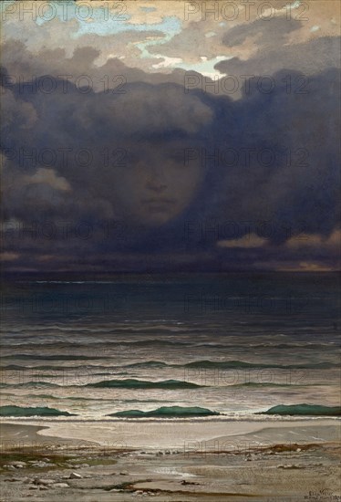 Memory, 1870. Creator: Elihu Vedder.