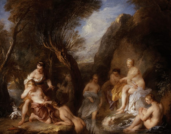 Diana and Callisto, 1723. Creator: Francois Lemoyne.