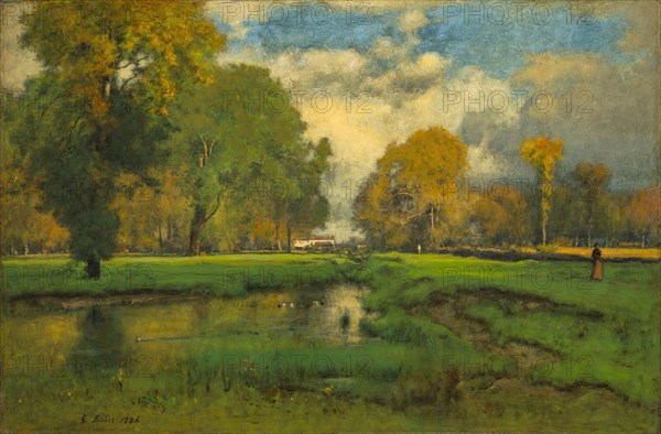 October (image 1 of 2), 1882 or 1886. Creator: George Inness.