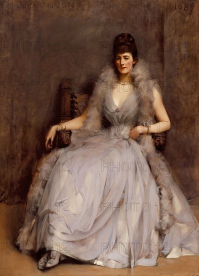 Portrait of Cecilia Tower, 1889. Creator: James Jebusa Shannon.