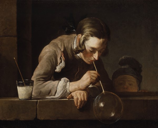 Soap Bubbles, after 1739. Creator: Jean-Simeon Chardin.