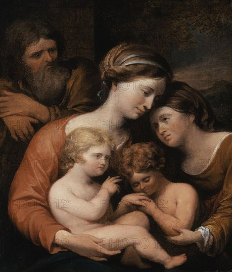 Holy Family, 1826 or 1827. Creator: John Trumbull.