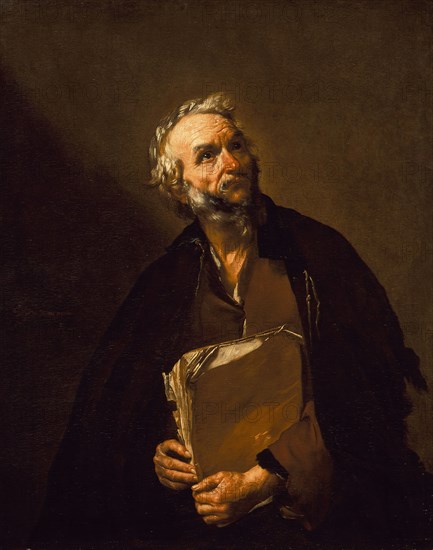 A Philosopher, 1637. Creator: Jusepe de Ribera.