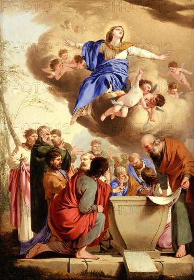 The Assumption, between c1653 and c1655. Creator: Laurent de la Hyre.