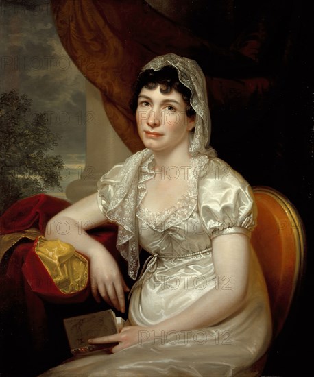 Portrait of Jane Griffith Koch, c1817. Creator: Rembrandt Peale.