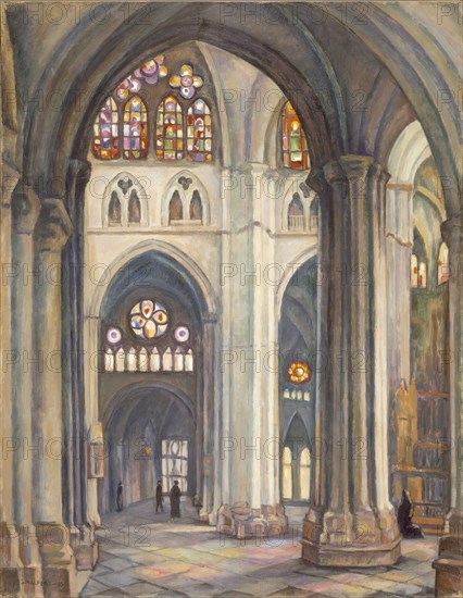 Toledo Cathedral, 1916. Creator: Samuel Halpert.