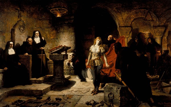 The Trial of Constance de Beverly, between 1880 and 1883. Creator: Toby E Rosenthal.