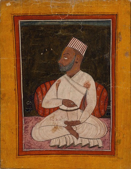 Vrindavan Gosain, c1725. Creator: Unknown.