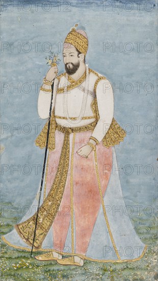 Ibrahim Adil Shah II of Bijapur, c1675. Creator: Unknown.