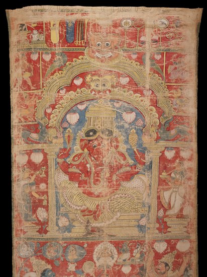 A Vaishnava Scroll, between 1650 and 1700. Creator: Unknown.