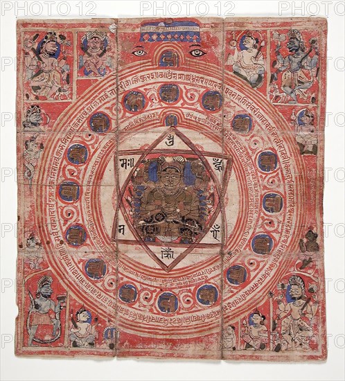 Yantra of Panchanguli, c1425. Creator: Unknown.