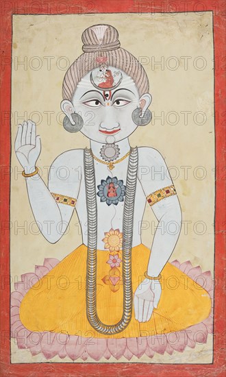 A Nath Yogi (image 1 of 3), 19th century. Creator: Unknown.