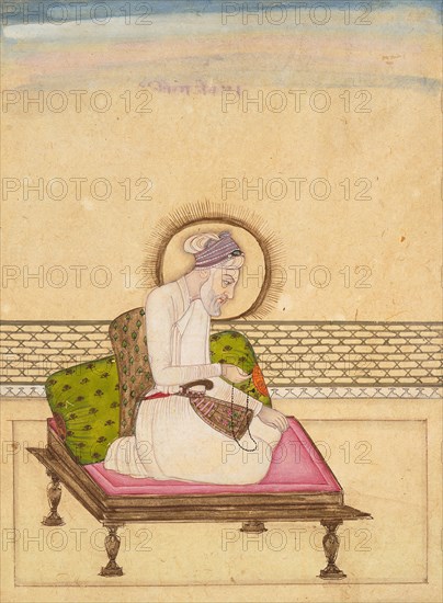 Emperor Aurangzeb (reigned 1658-1707), c1725. Creator: Unknown.