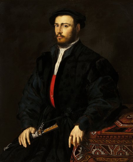 Portrait of a Young Nobleman (image 3 of 8), c1545. Creator: Veneto-Lombard School.