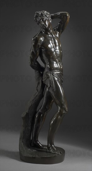 Saint Sebastian, 18th century cast. Creator: After Alessandro Vittoria (Italy, Trent, active Italy, Venice, 1525-1608).