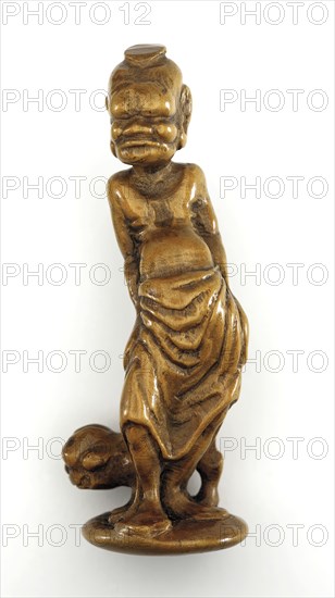 The Zen Priest Bukan, 18th century. Creator: Unjudo Shumemaru.