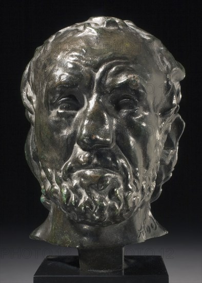 Man with the Broken Nose, Date of cast unknown (after 1917). Creator: Auguste Rodin.