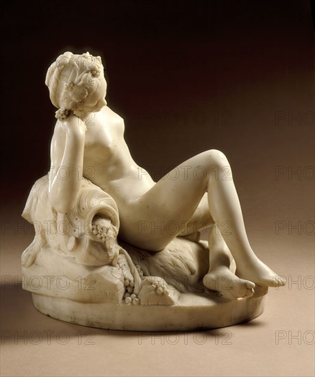 Reclining Bacchante, 18th century. Creator: Jean-Pierre-Antoine Tassaert.