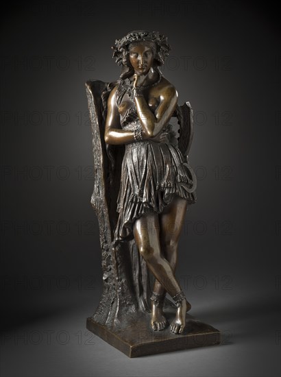 Velléda (image 1 of 2), 1839; cast 1844 (?). Creator: Etienne Hippolyte Maindron.