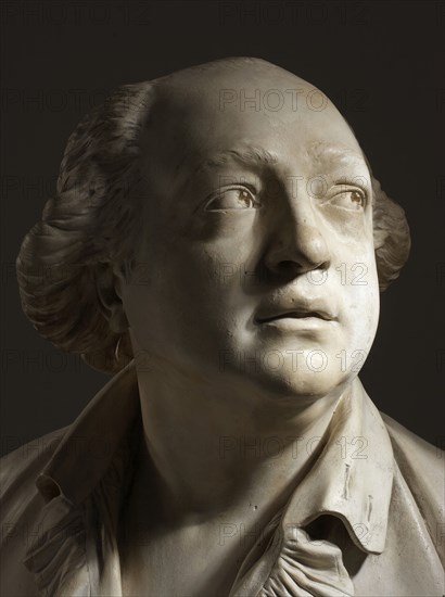 Portrait of Giuseppe Balsamo (called Count Alessandro Cagliostro) (image 2 of 2), c.1786. Creator: Jean-Antoine Houdon.