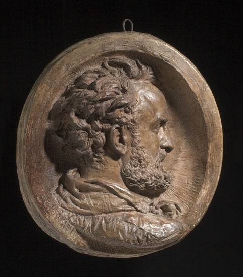 Portrait of François-Louis Carpezat (1827-1876), 1855. Creator: Jean-Baptiste Carpeaux.