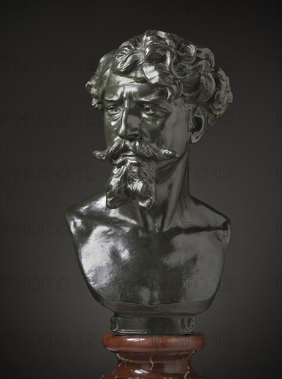 Portrait of the Artist Pierre-François-Eugène Giraud (image 1 of 4), 1862. Creator: Jean-Baptiste Carpeaux.