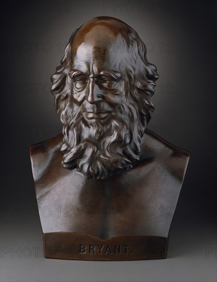 William Cullen Bryant, 1868. Creator: Launt Thompson.