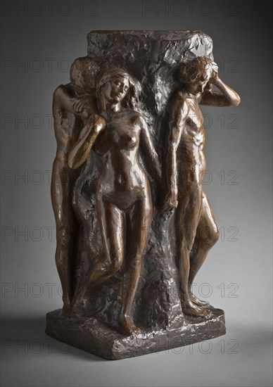 The Solitude of the Soul (image 1 of 3), Modeled 1901/cast 1994. Creator: Lorado Taft.