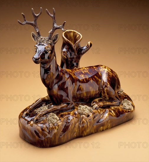 Figure of a Buck, c.1850. Creator: Lyman Fenton & Co.