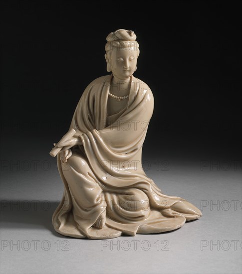 Avalokitésvara (Guanyin), the Bodhisattva of Mercy, between c.1644 and c.1700. Creator: Unknown.