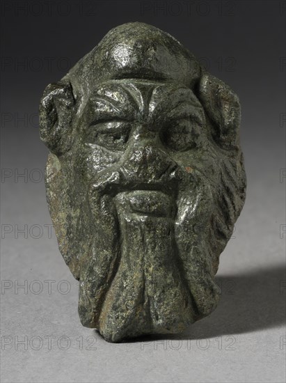 Satyr Head, Greco-Roman Period (300 BCE-200 CE). Creator: Unknown.