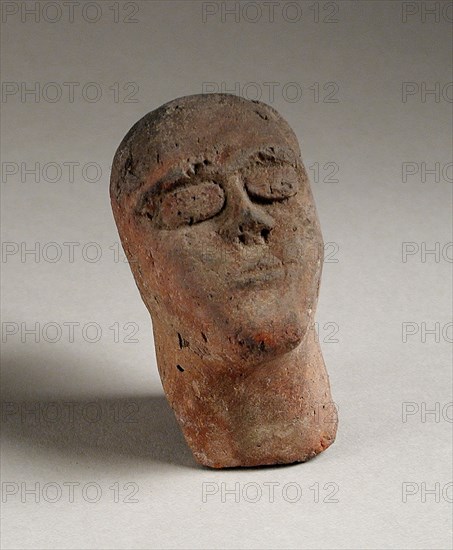 Head of a Man, Ptolemaic Period-Roman Period (305 BCE-337 CE). Creator: Unknown.