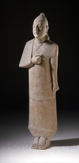 Standing Male Figure, between c.700 and c.600 B.C.. Creator: Unknown.
