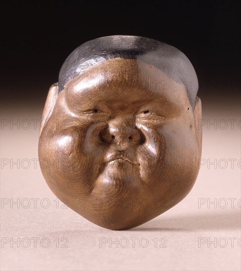 Mask of Sumo, 18th century. Creator: Unknown.