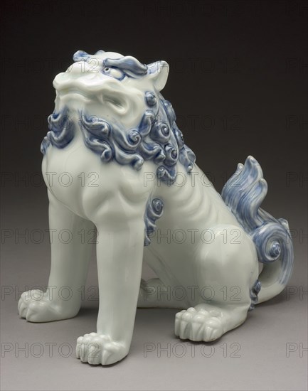 Okimono in the Form of a Chinese Lion, 19th century. Creator: Unknown.