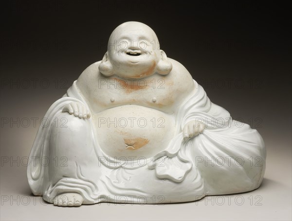Censer (koro) in the Form of Hotei with His Bag, Late 18th-early 19th century. Creator: Unknown.