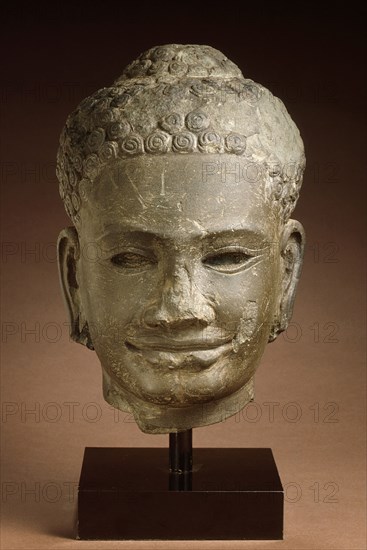 Head of Buddha Shakyamuni, 11th century. Creator: Unknown.