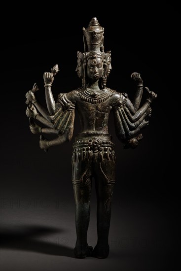 The Hindu God Shiva (image 1 of 6), 12th century. Creator: Unknown.