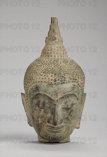 Head of Buddha Shakyamuni, 15th-16th century. Creator: Unknown.