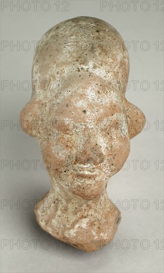 Elongated Female Head, 5th-6th century. Creator: Unknown.