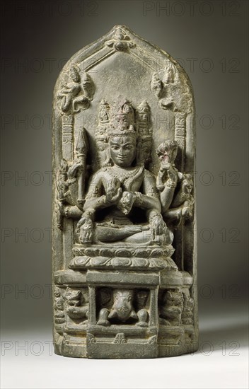 Cosmic Form of the Hindu God Shiva (Sadashiva), between c.1050 and c.1150. Creator: Unknown.