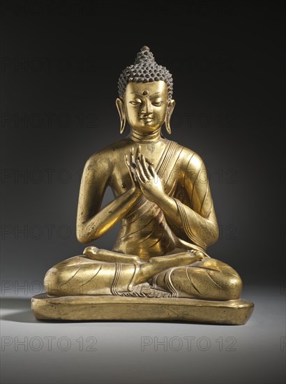 Shuradatta, the Buddha of Alms-Giving (image 1 of 2), c.17th century. Creator: Unknown.