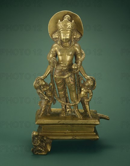 The Hindu God Vishnu, c.850. Creator: Unknown.